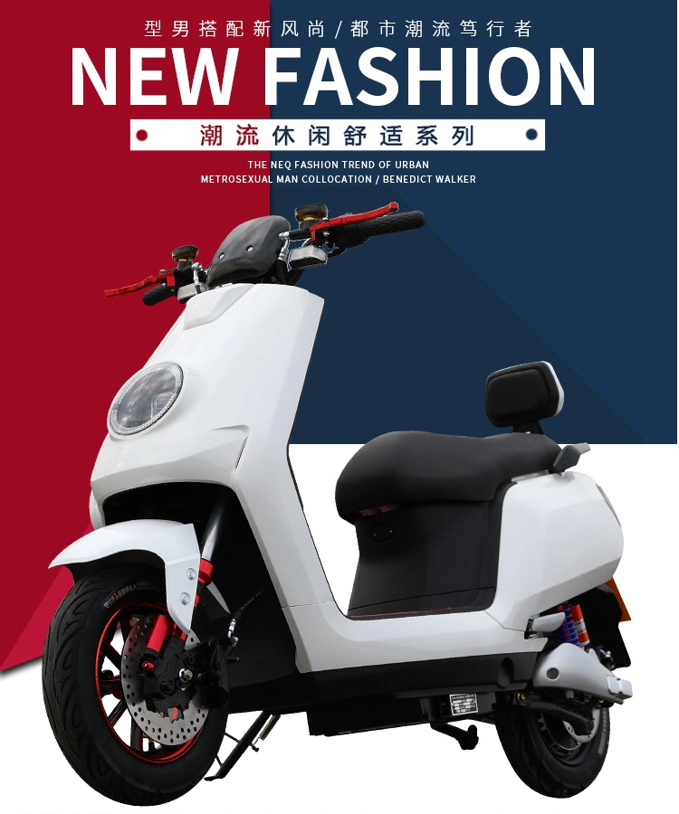 Adult Fashion Style Electric Motorcycle 60V20an1200W
