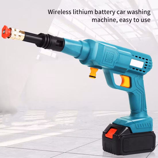 Bomba de agua de súper alta presión para lavado de coches, cepillo doméstico de 220V, lavadora de ayuda automática para coche, pistola de agua portátil de alta potencia