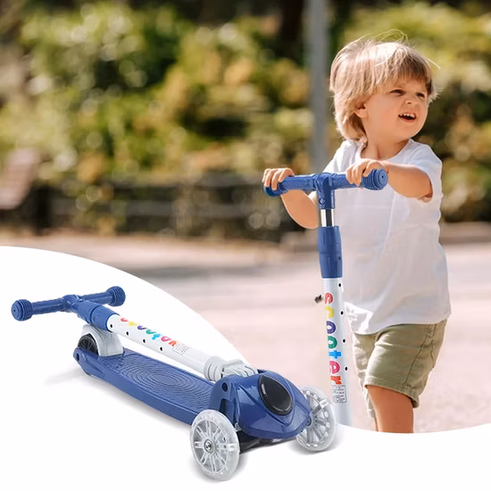 Scooter portátil deslizante para niños Drift Trike/6 Kids Scooter Children' S/Wide Wheel Scooter
